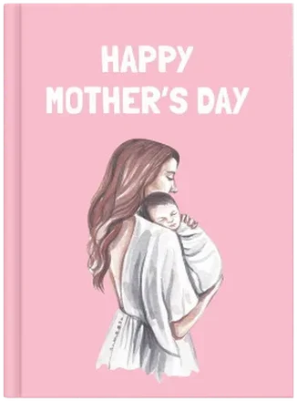 Capa de álbum Happy Mother's Day para oferecer à mãe.